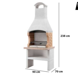 Barbacoa-Module-Grill-de-obra-para-lena-y-carbon-Palazzetti-Ariel Barbacoa-Module-Grill-de-obra-para-lena-y-carbon-Palazzetti-Ariel