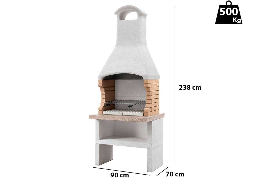 Barbacoa-Module-Grill-de-obra-para-lena-y-carbon-Palazzetti-Ariel Barbacoa-Module-Grill-de-obra-para-lena-y-carbon-Palazzetti-Ariel