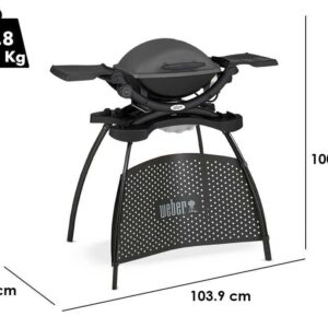 Barbacoa-electrica-con-soporte-Weber-Q1400 Barbacoa-electrica-con-soporte-Weber-Q1400