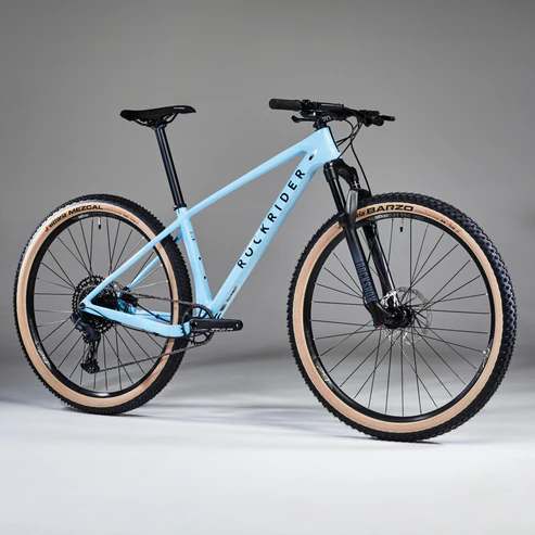 Bicicleta de montaña 29 carbono Rockrider Race 740 azul NX